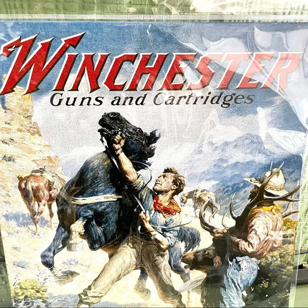 NEW Winchester Metal Sign